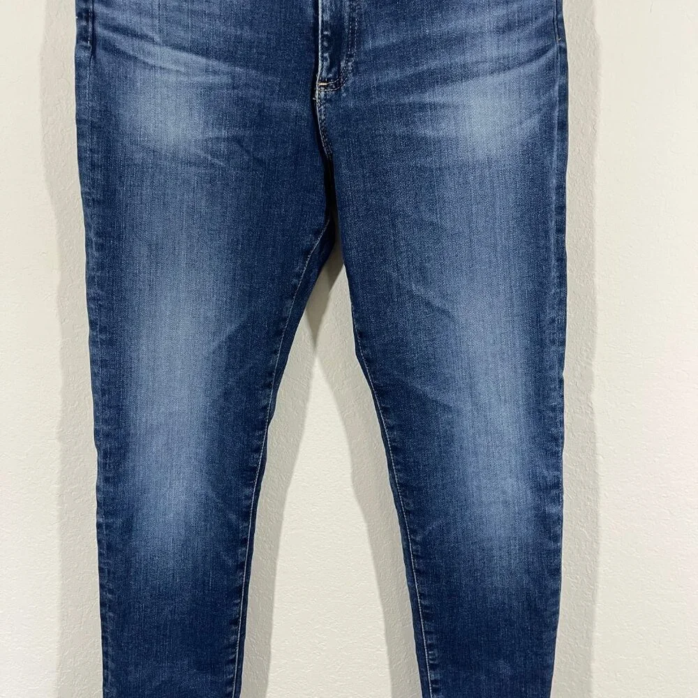 Adriano Goldschmeid Farrah Ankle Dark Wash Skinny Jeans Size 29 Style PW33418 - Picture 4 of 12